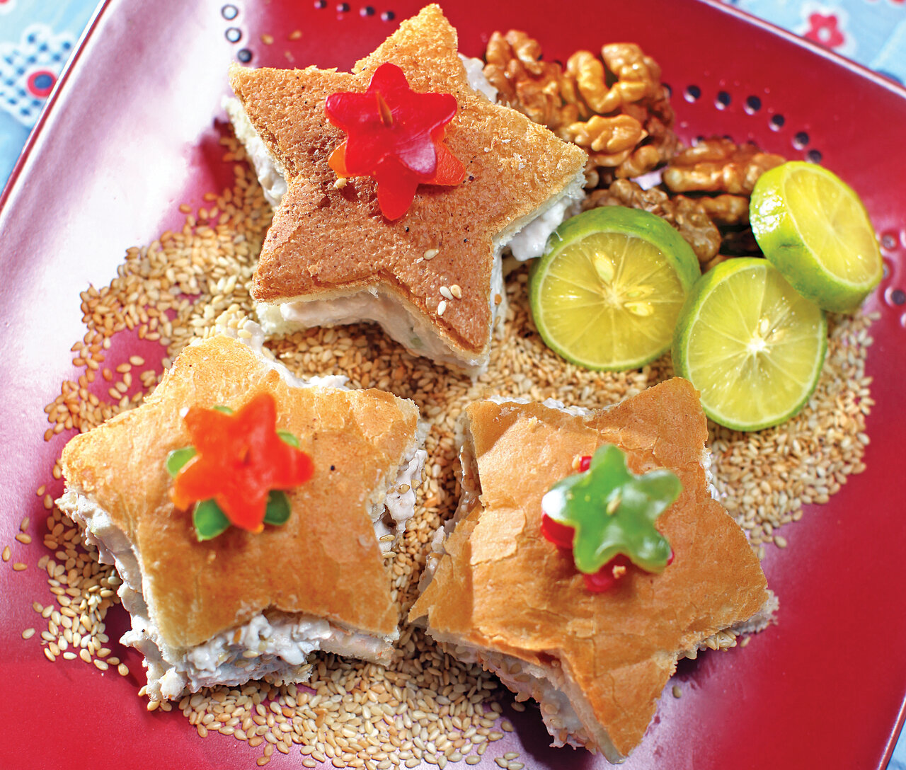 سالاد مرغ و مغز