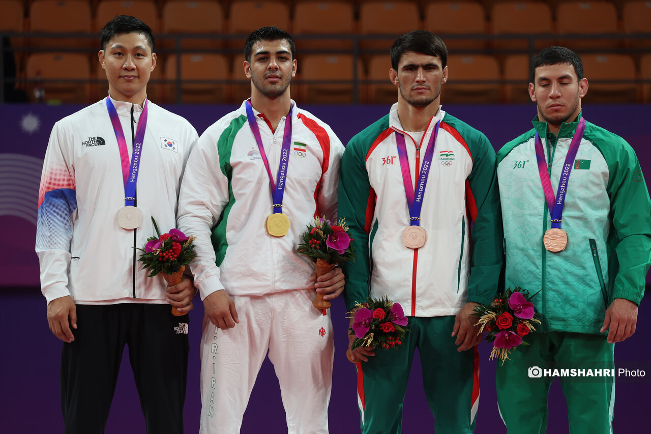 بازی های آسیایی| کسب چهارمین طلای ایران توسط «آذرنگ»