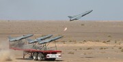 آزمایش پهپادی در ۷ استان مرزی در رزمایش مشترک ارتش | پرواز انبوه پهپادها برای انجام مأموریت