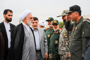 تصاویر | ورود رییس قوه قضائیه به تبریز | حضور اژه ای در صبحگاه مشترک فرماندهان نظامی و انتظامی
