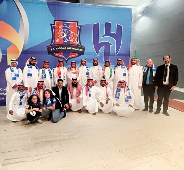 توئیت و تصاویری که سفیر عربستان در ایران درباره دیدار الهلال و نساجی منتشر کرد