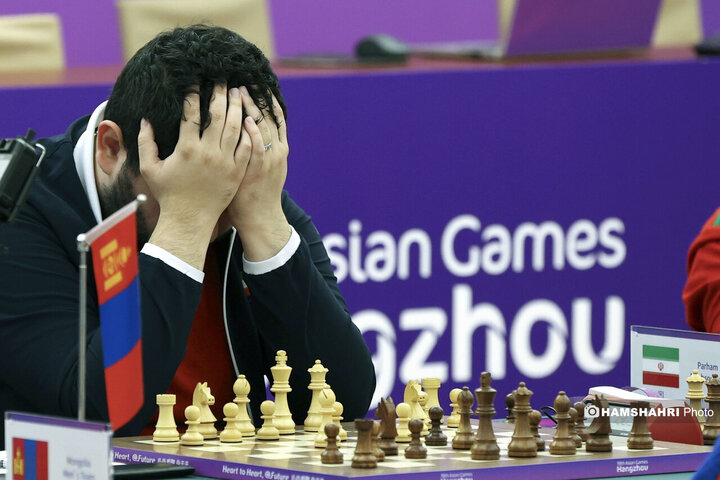 بازی های آسیایی| ملی پوشان شطرنج ایران یک گام دیگر تا تاریخ سازی