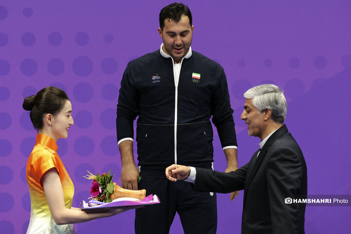 بازی های آسیایی| ضرب نهمین طلای هانگژو به دست «سجاد گنج زاده»