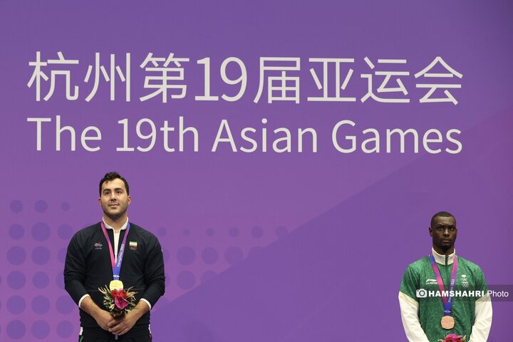 بازی های آسیایی| ضرب نهمین طلای هانگژو به دست «سجاد گنج زاده»