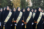 تصاویر | پوشش زنان پلیس ایران در مراسم صبحگاه مشترک نیروی انتظامی