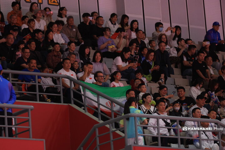 بازی های آسیایی| «رحمان عموزاد» به نقره بسنده کرد