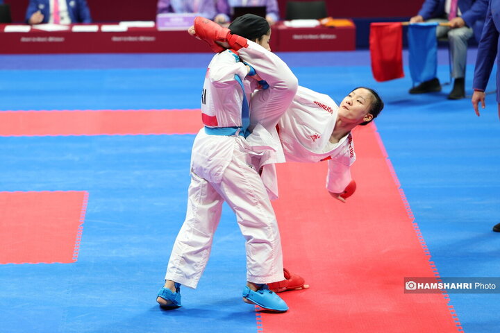 بازی های آسیایی| مدال برنز مسابقات کاراته هانگژو بر گردن «فاطمه سعادتی»