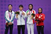 بازی های آسیایی| کسب آخرین مدال ایران توسط دختر کاراته‌کا