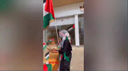 تصاویر شادی دختر بلاگر معروف مصری از پیروزی مقاومت فلسطین