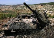 تصاویر هدف قرار دادن تانک‌های پیشرفته اسرائیلی توسط نیروهای حماس