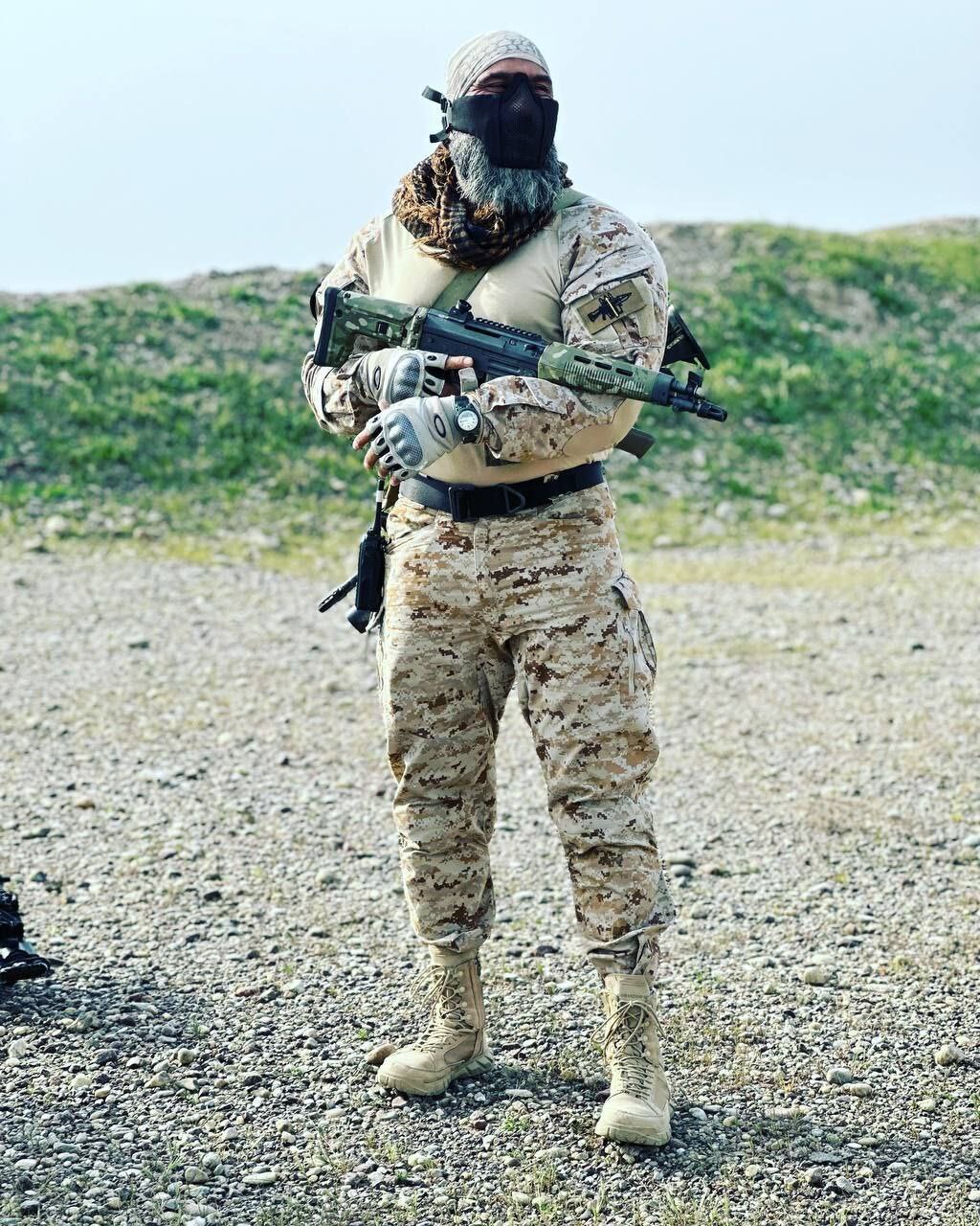 عکس | ابوعزرائیل به مصاف صهیونیست ها می رود