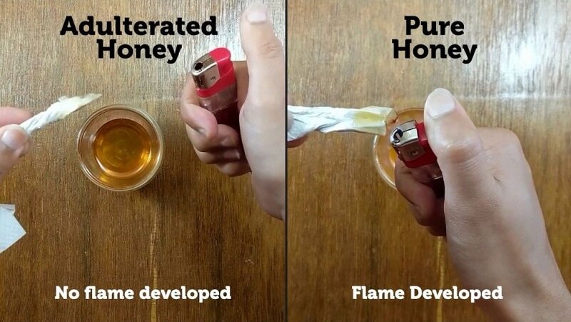 راههای تشخیص عسل اصل از تقلبی ؛ از تست عسل طبیعی با آب سرد تا تشخیص عسل طبیعی با کبریت | عسل اصل چه رنگی است ؟