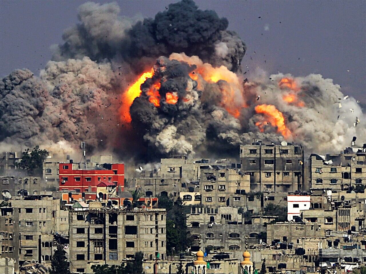حملات به غزه