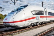 ببینید | تصاویری از قطارهای سریع‌السیر یخ در آلمان