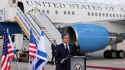 بلینکن، وزیر خارجه آمریکا وارد فلسطین اشغالی شد