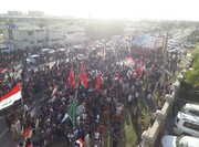 عکس | تجمع با شکوه عراقی‌ها در حمایت از فلسطین