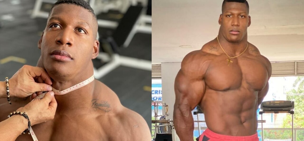 تصویری عجیب از گردن کلفت ترین ورزشکار دنیا | مردی با گردن گودزیلا!