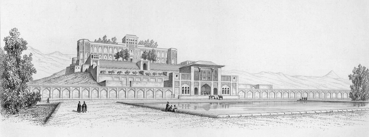 نقاشیهای یک هنرمند فرانسوی از تهران ۱۸۰ سال قبل را ببینید