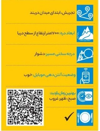 تفریح وپیاده روی در میراث البرز