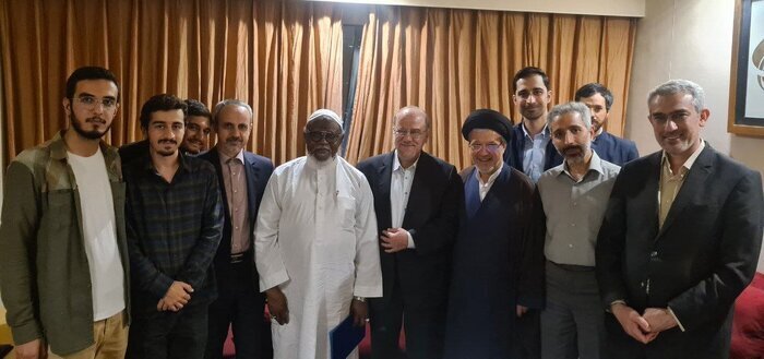 اعطای دکترای افتخاری دانشگاه تهران به شیخ ابراهیم زکزاکی