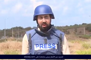 ببینید | تهدید خبرنگار العربی هنگام پخش زنده!