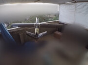تصاویر لحظه پرتاب پهپاد کامیکازه به سمت اراضی اشغالی
