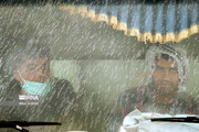 فعالیت سامانه بارشی در سیستان و بلوچستان | بارش خوب باران در فنوج