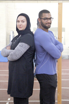 با حجاب بهترین رکوردم را ثبت کردم