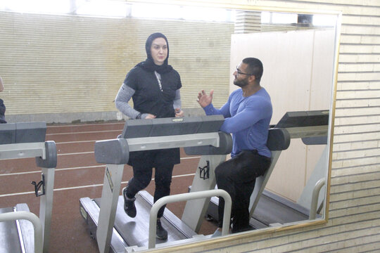 با حجاب بهترین رکوردم را ثبت کردم