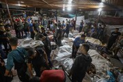 تصاویر آخرالزمانی در بیمارستان غزه ؛ بیش از هزار نفر شهید شده‌اند