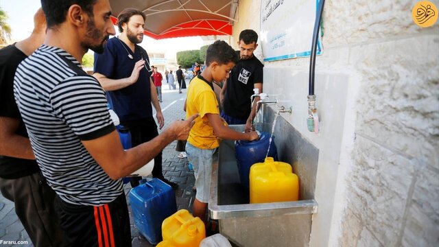 بحران آب آشامیدنی در غزه