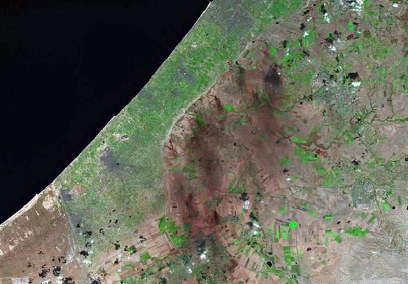 ماهواره - غزه