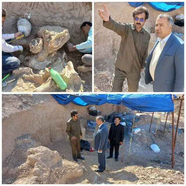اولین تصاویر از یک کشف بسیار مهم در سایت آهق ایران