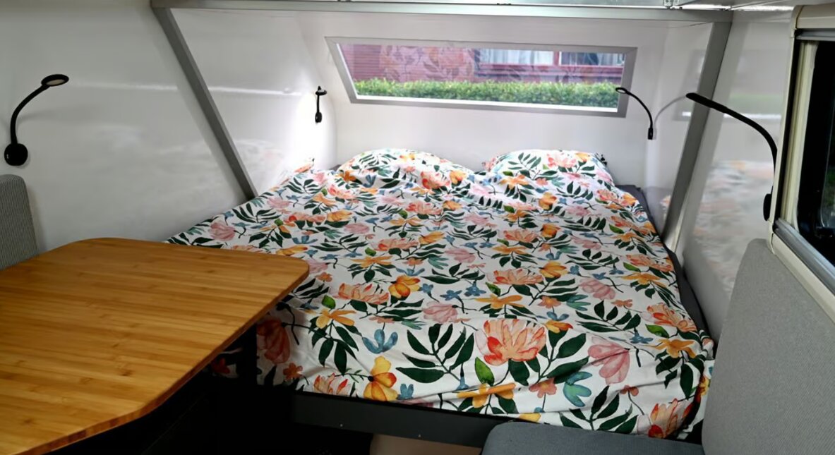 تصاویر | رونمایی از یک کمپر جمع و جور اما جادار