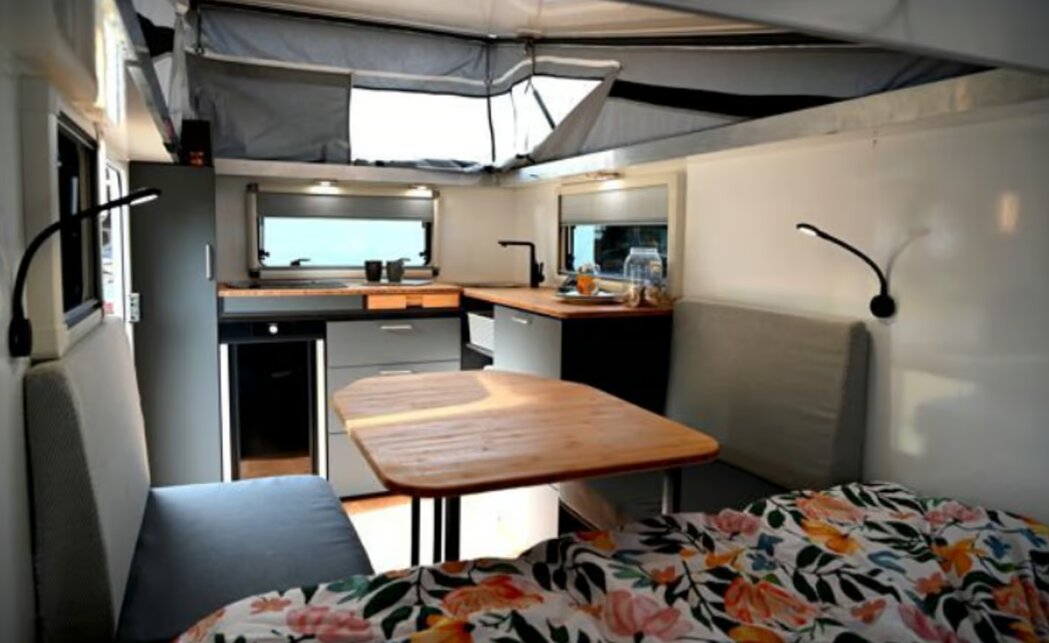 تصاویر | رونمایی از یک کمپر جمع و جور اما جادار