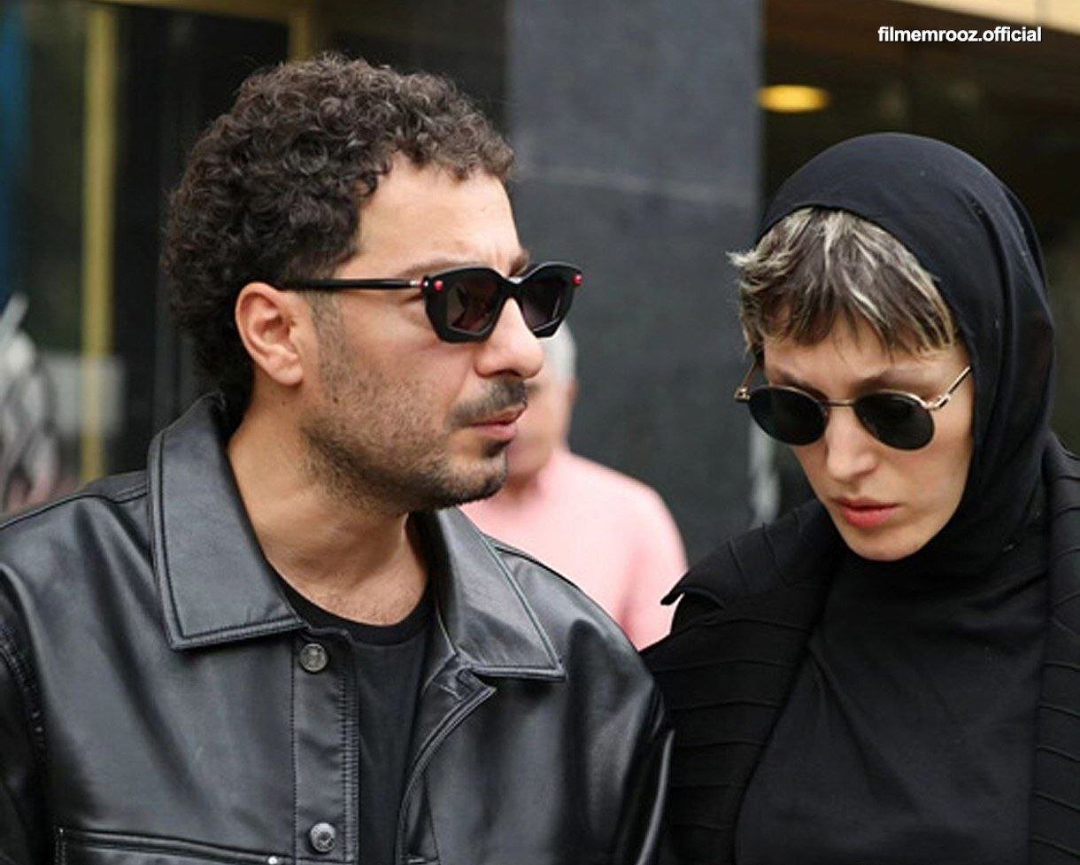 تصاویر | چهره بهت زده هانیه توسلی ؛ حضور نوید محمدزاده ، فرشته حسینی و نیوشا ضیغمی در تشییع مرحوم داریوش مهرجویی