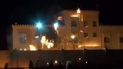 تصاویر حمله به سفارت رژیم اسرائیل در بحرین