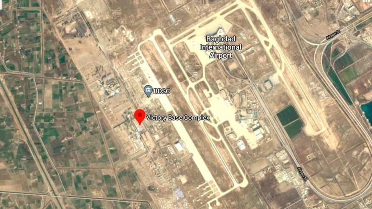 انفجار پایگاه نظامی آمریکا در نزدیکی فرودگاه بین‌المللی بغداد