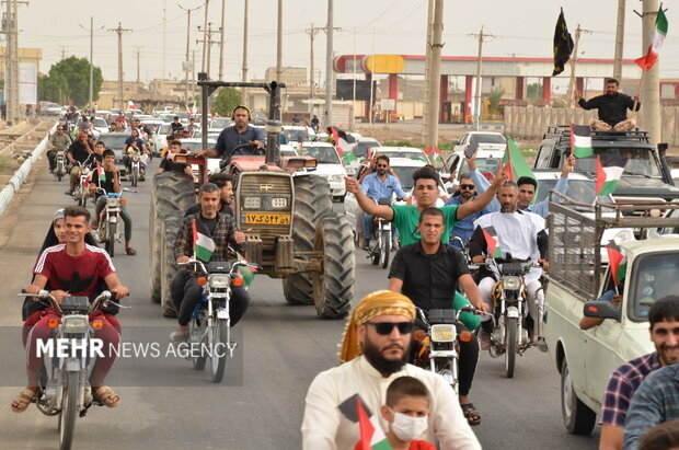 جوانی که خود را با تراکتور به مرز عراق رساند تا به غزه برود | امروز حرم ما غزه است | ما جوانان آماده نبرد با رژیم صهیونیستی هستیم