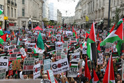 ببینید | راهپیمایی میلیون‌ها آمریکایی در حمایت از غزه