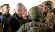 ببینید | حمله تند نظامی صهیونیست به نتانیاهو | درگیری بی سابقه در پادگان نظامی