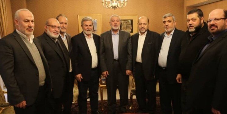 رهبران گروههای فلسطینی