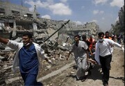 ببینید | لحظه بمباران هولناک یکی از مدارس سازمان ملل در فلسطین