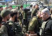 عکس | محافظان نتانیاهو از افسران اسرائیلی هم می ترسند