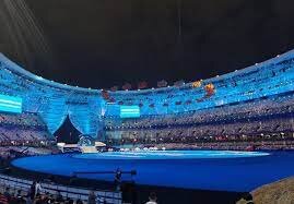 آغاز مراسم افتتاحیه بازی‌های پاراآسیایی در استادیوم مرکزی هانگژو
