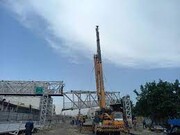 جمع آوری یک پل عابر پیاده حاشیه ساز شد | پاسخ شهرداری منطقه ۹ در این باره