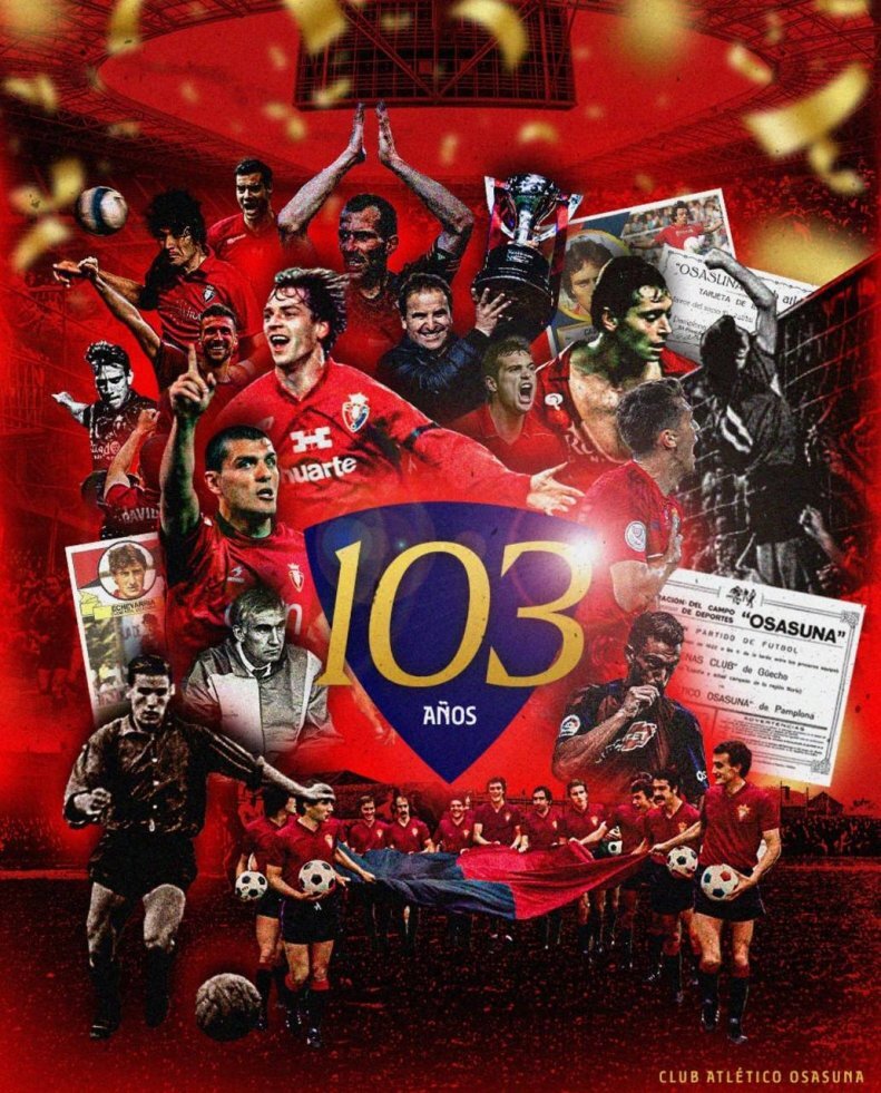 عکس | اوساسونا در جشن ۱۰۳ سالگی نکونام را فراموش نکرد