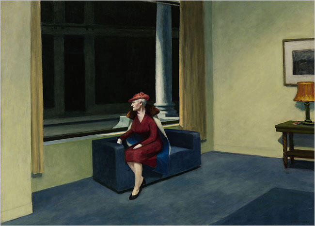 نقاشی که متخصص به تصویر کشیدن تنهایی انسان بود | غم، حسرت، ملال و تنهایی بی‌پایان بر بوم نقاشی