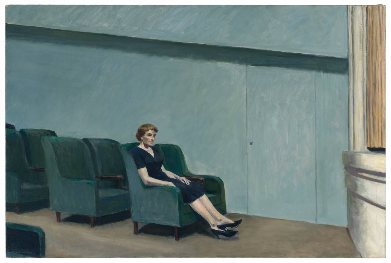 نقاشی که متخصص به تصویر کشیدن تنهایی انسان بود | غم، حسرت، ملال و تنهایی بی‌پایان بر بوم نقاشی