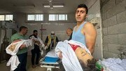 ببینید | وضعیت وخیم بیمارستانی در غزه بعد از حملات شب گذشتۀ رژیم صهیونیستی